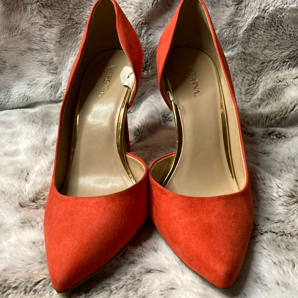 Merona orange heels